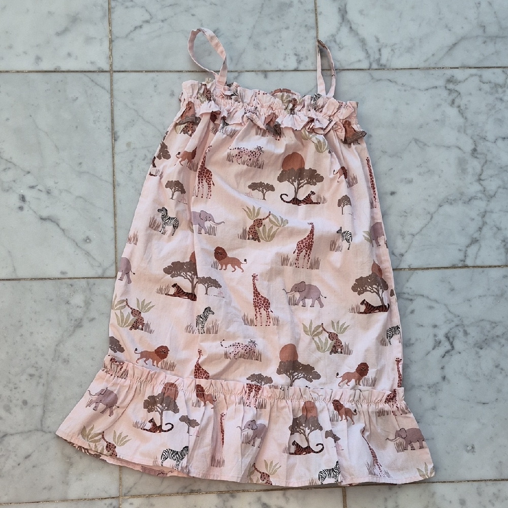 Gymboree Pink Safari Print Dress